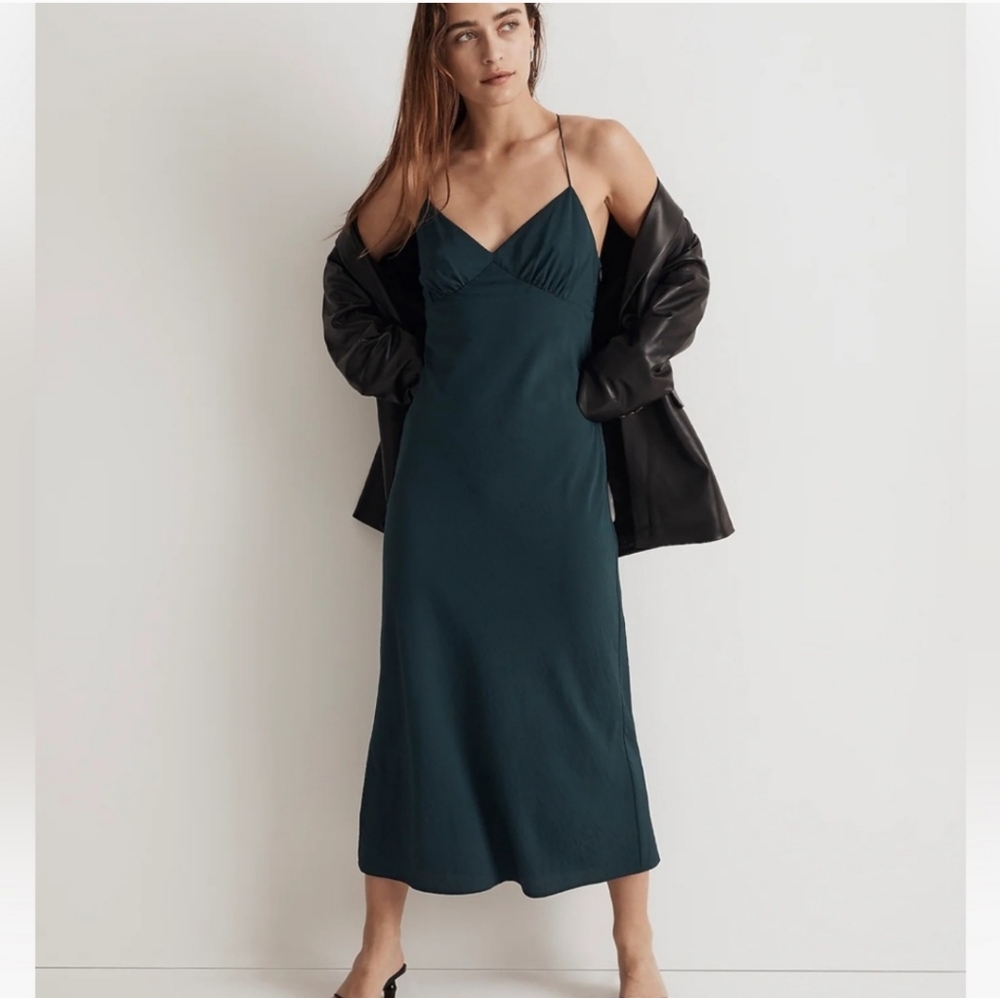 Madewell The Layton Midi Slip Dress